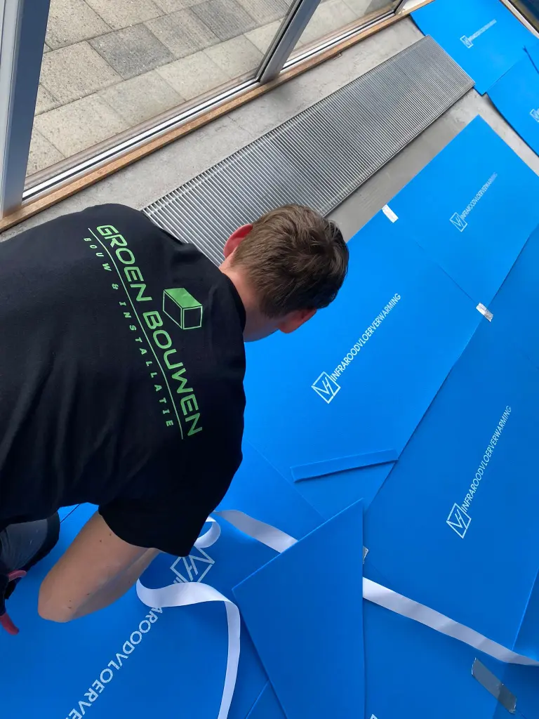 Infrarood vloerverwarming